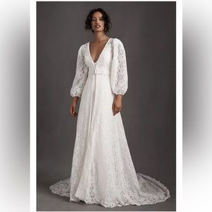 BHLDN Lowrie Coat WEDDING DRESS